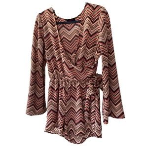 Chevron Multicolor Romper